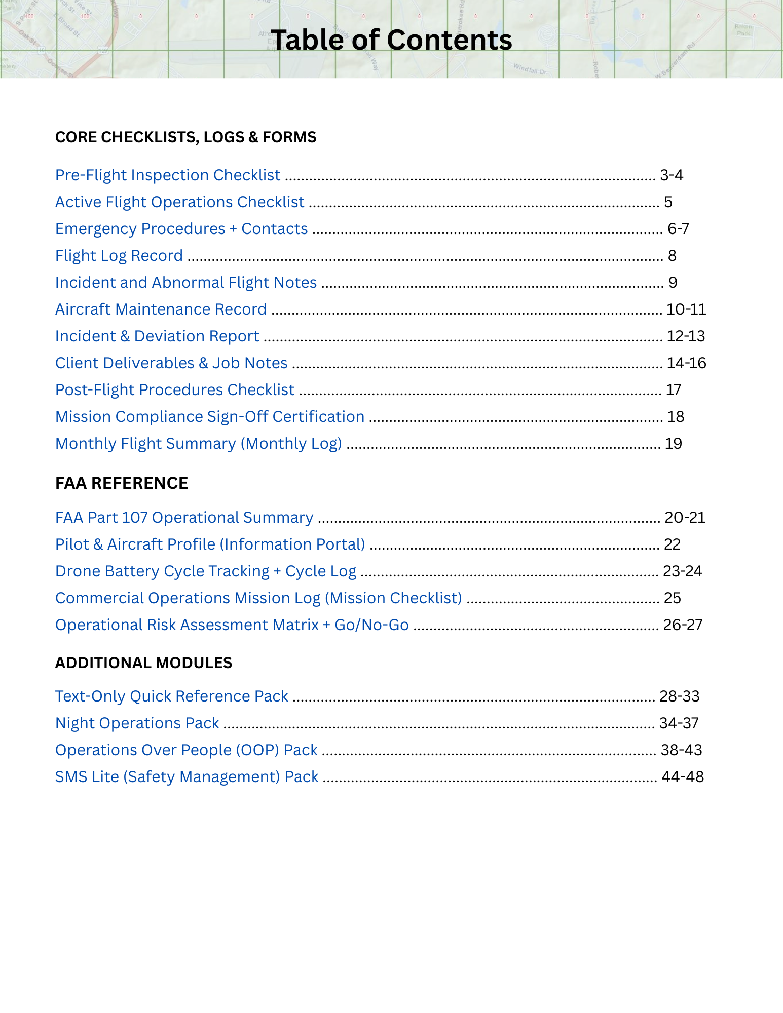 Commercial Drone Pilot Operations Toolkit preview 2