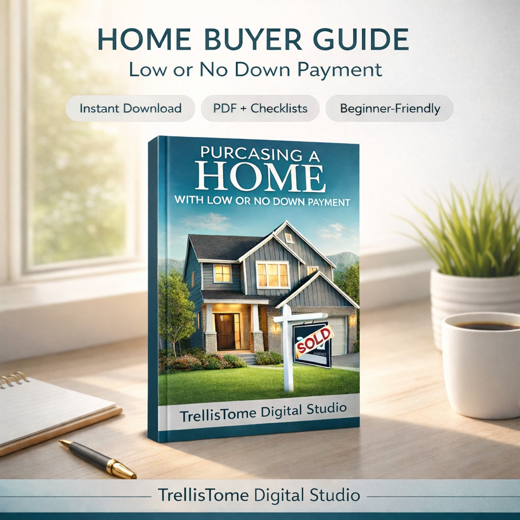 Low/No Down Payment Home Buying Guide (PDF) product image