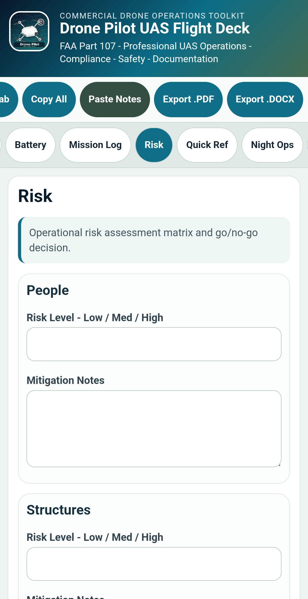 Drone Pilot UAS Flight Deck – Professional Android App for Commercial Drone Pilots preview 19