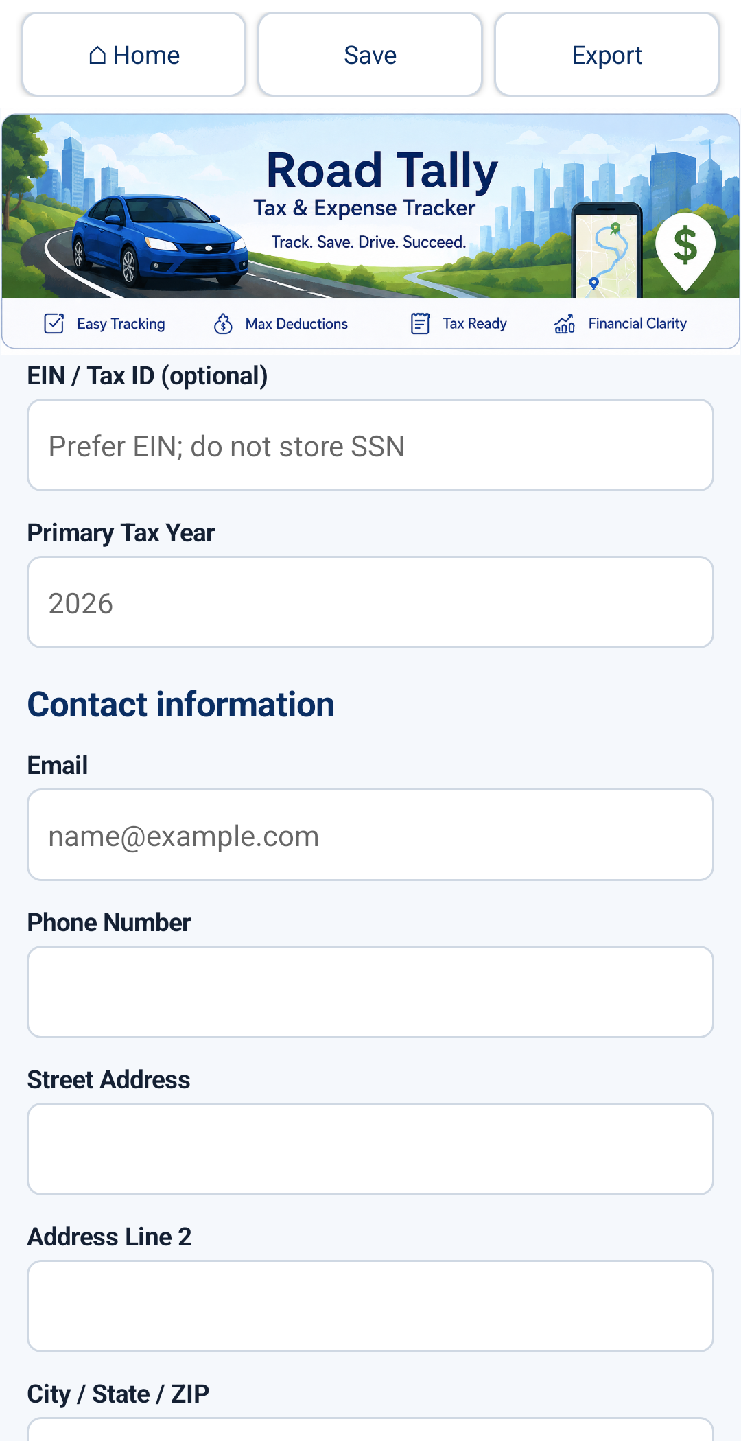 Drive Share Tax & Expense Tracker for Android Devices - preview 11