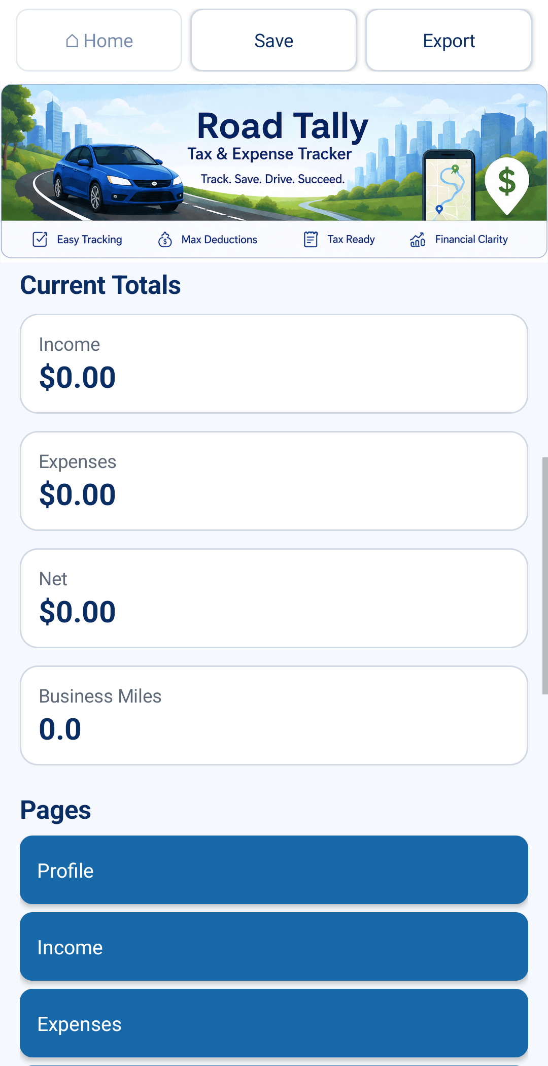 Drive Share Tax & Expense Tracker for Android Devices - preview 7