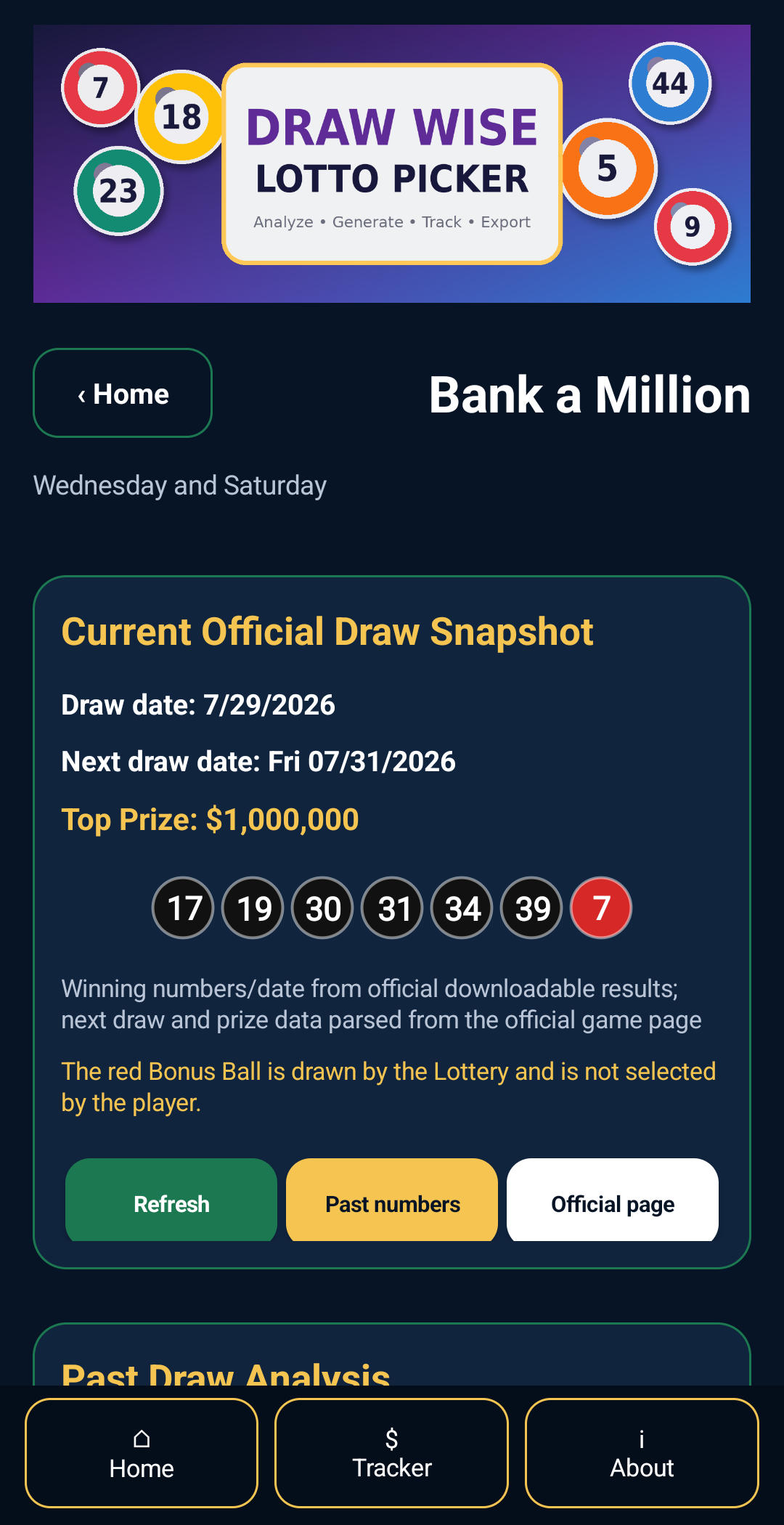 Lotto Picker, Powerball, Mega Millions, Cash for Life (Android App) preview 11