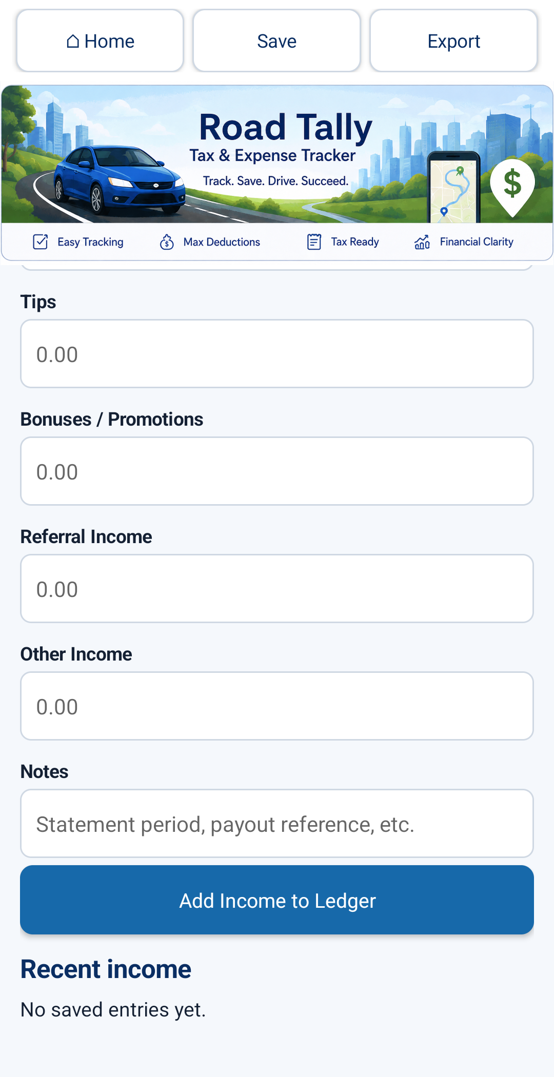 Drive Share Tax & Expense Tracker for Android Devices - preview 15