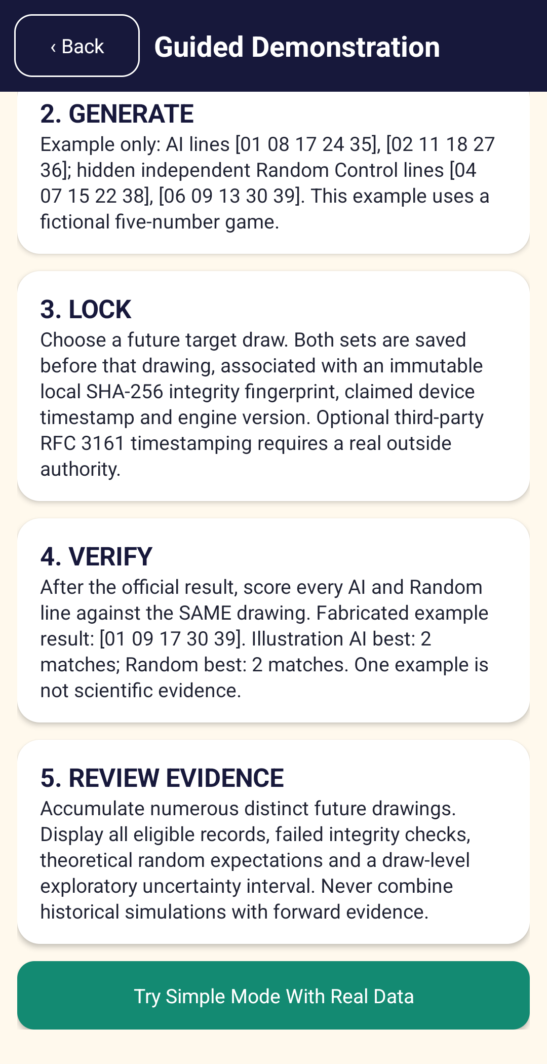 Draw Wise Lotto Picker Android App | Powerball, Mega Millions & AI Lottery Number Analysis preview 11