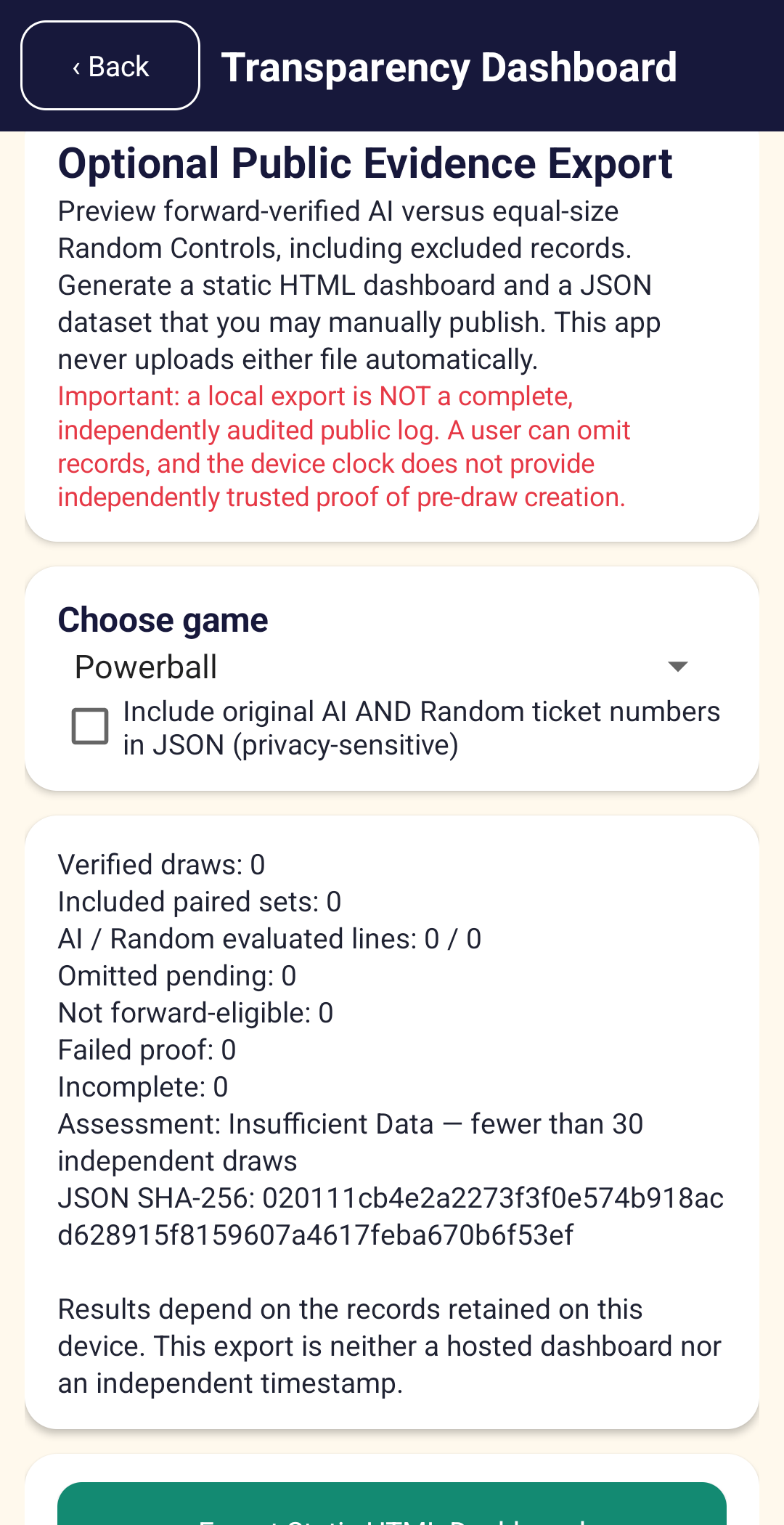 Draw Wise Lotto Picker Android App | Powerball, Mega Millions & AI Lottery Number Analysis preview 12