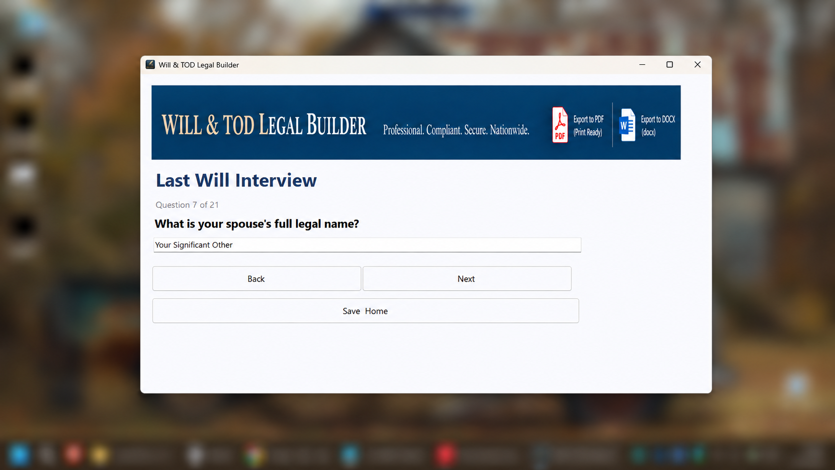 Will & TOD Document Builder Bundle preview 8